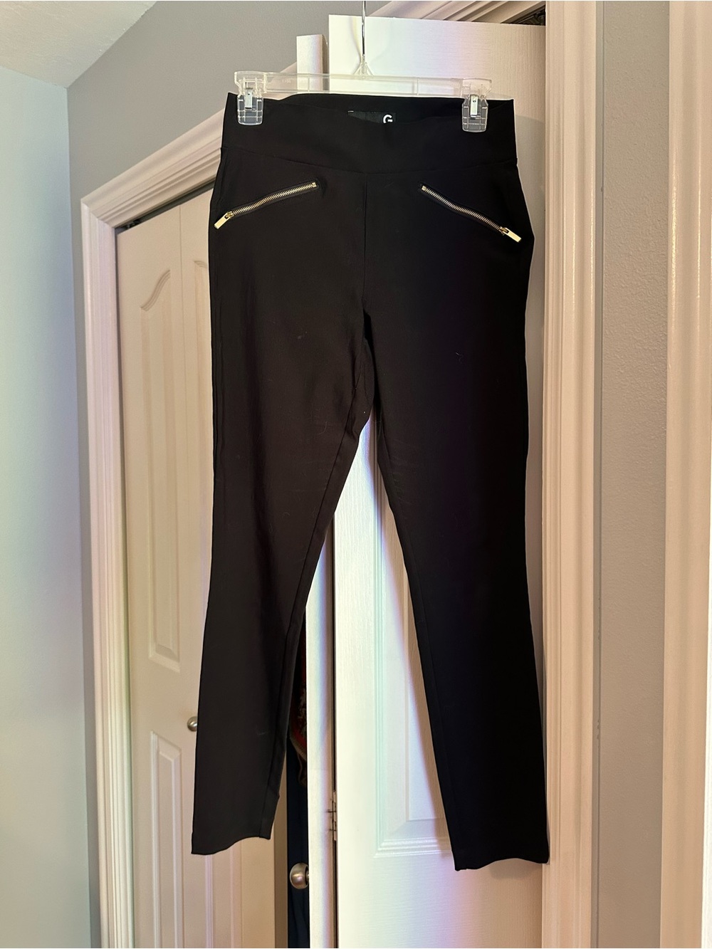 G by Guess Black Skinny High-Waist Pants